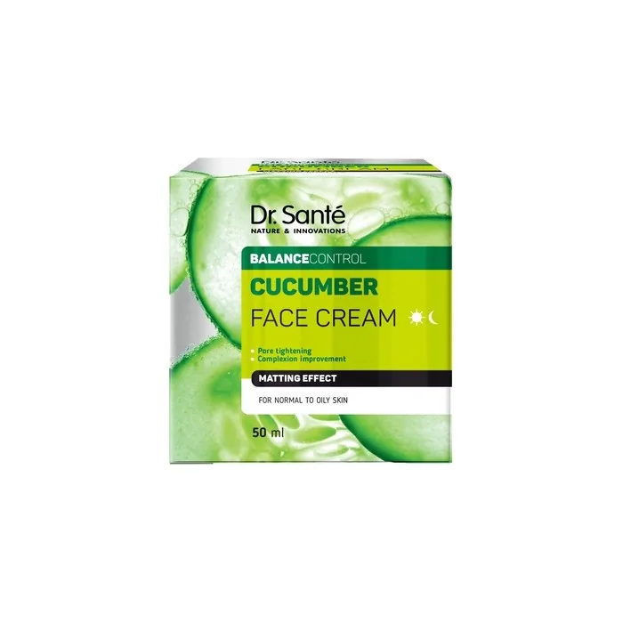 Elfa Pharm Drsante Balance Control Mattifying Cream For Normal And Oily Skin Cucumber 50 Ml