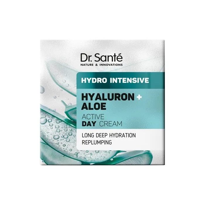 Elfa Pharm Drsante Hydro Intensive Active Cream Intensively Moisturizing For Day Hyaluron Aloe 50 Ml