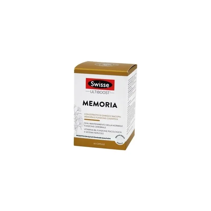 Health And Happiness H&H Italy Swisse Memoria Supplement 60 Capsules