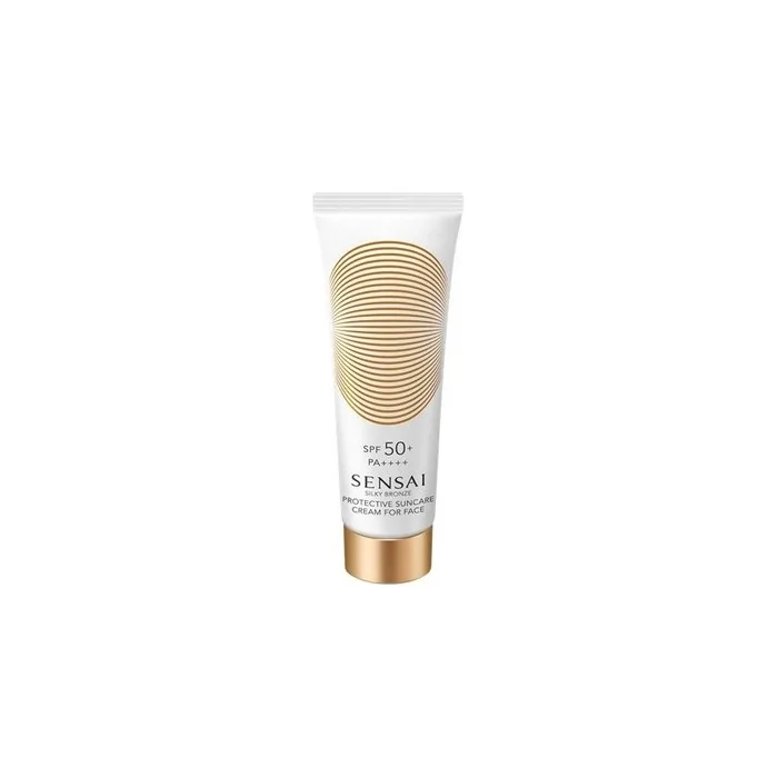 Sensai Protective Face Cream Spf 50 Silky Bronze 50 Ml