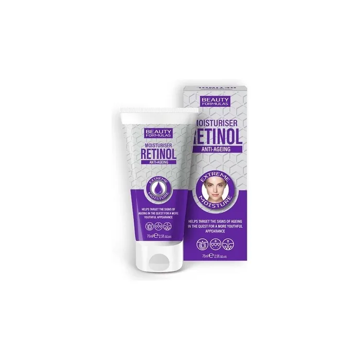 Beauty Formulas Retinol Anti-Aging Moisturiser Hydrating Face Cream 75ml