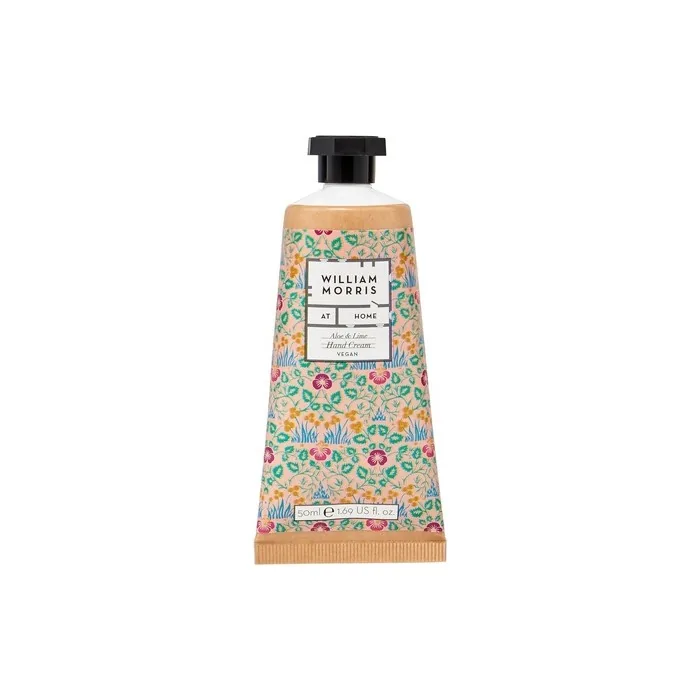 William Morris At Home Eyebright Aloe & Lime Hand Cream Enriched with Shea Butter Cruelty Free & Vegan Friendly Travel Friendly Size 50ml