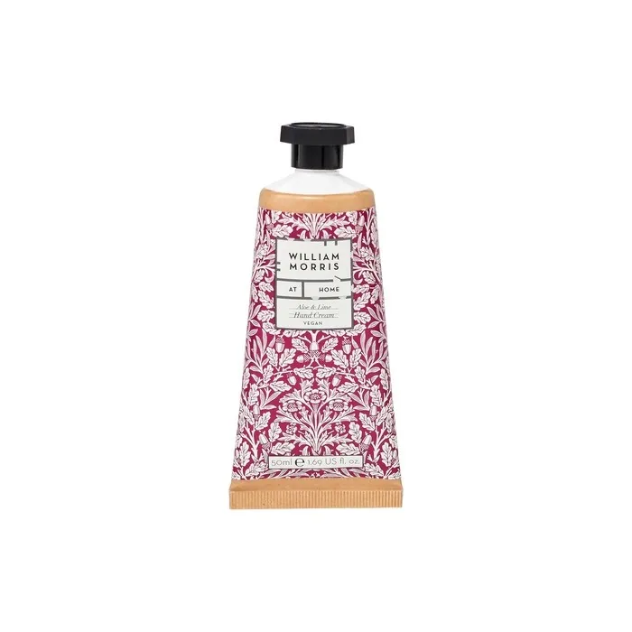 William Morris At Home Acorn Aloe & Lime Hand Care Cream Enriched with Shea Butter Cruelty Free & Vegan Friendly Travel Friendly Size 50ml
