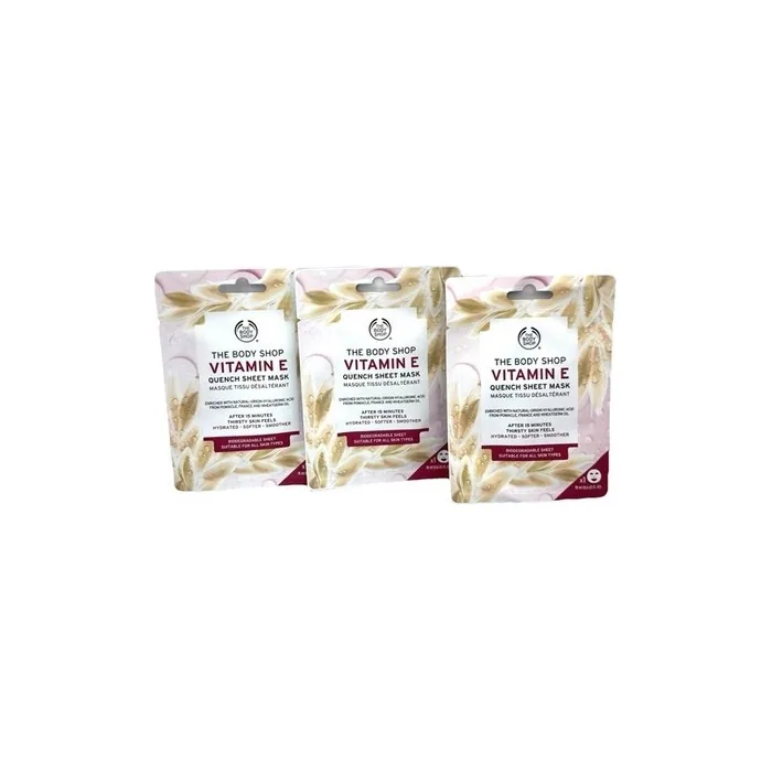 The Body Shop Vitamin E Quench Face Sheet Mask