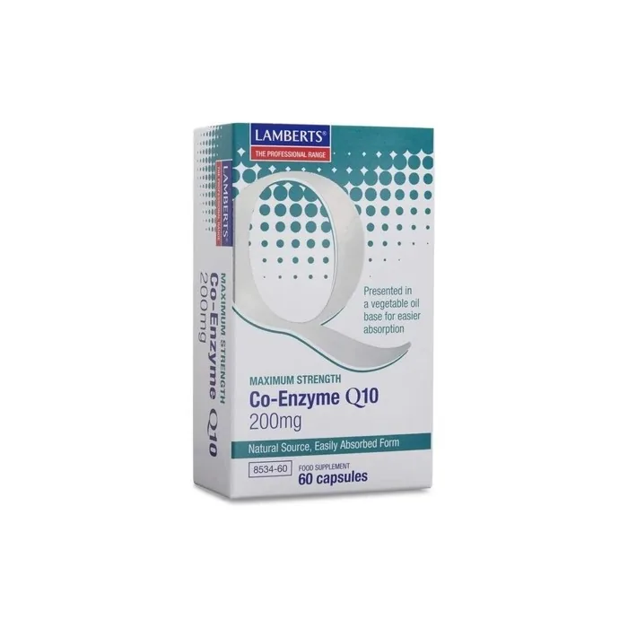 Lamberts Coenzyme Q10 200mg 60 Capsules