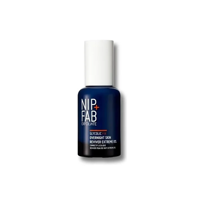 Nipfab Glycolic Fix Overnight Skin Reviver Extreme 8 45ml Face Skin