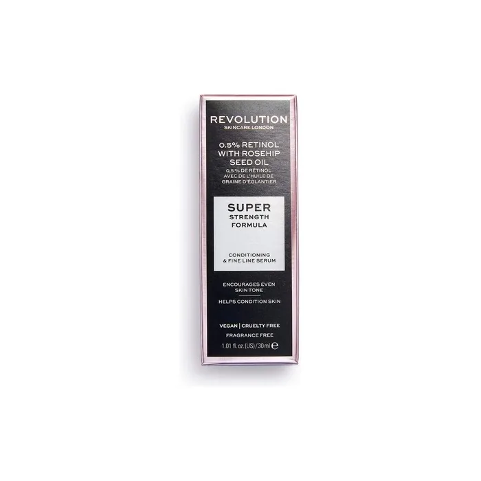 Revolution Skincare London Smoothing Serum with 0.5% Retinol and Rose Hip Seed Oil 30ml
