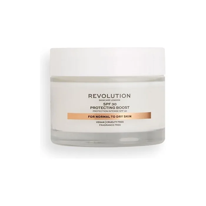 Revolution Skincare London SPF 30 Moisture Cream for Normal to Dry Skin 50ml