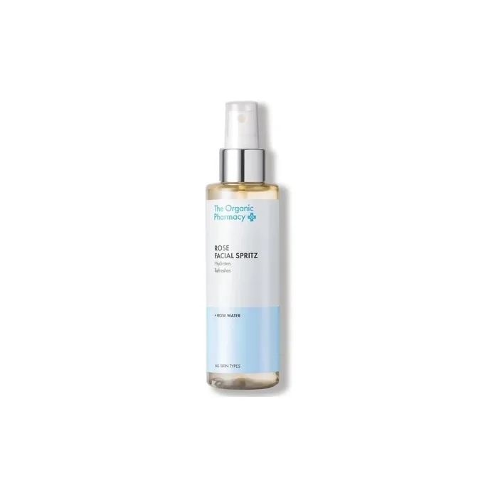 The Organic Pharmacy Rose Facial Spritz Toner to Hydrate Freshen and Soothe