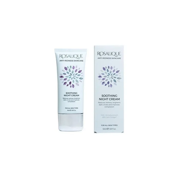 Rosalique Soothing Night Cream 50 Ml For Sensitive Skin