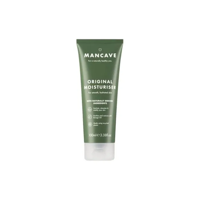 Natural Caffeine Moisturiser with UV Absorbers 100ml for Men - Vegan Friendly