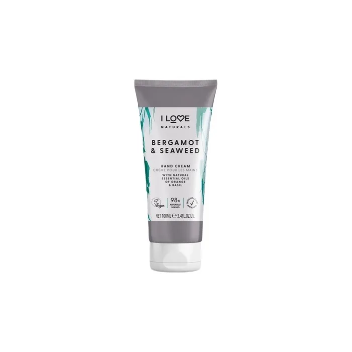 I Love Naturals Hand Cream Bergamot & Seaweed 100ml