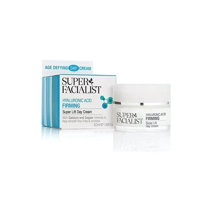 Super Facialist Hyaluronic Acid Firming Super Lift Day Cream with Calcium and Copper 50ml