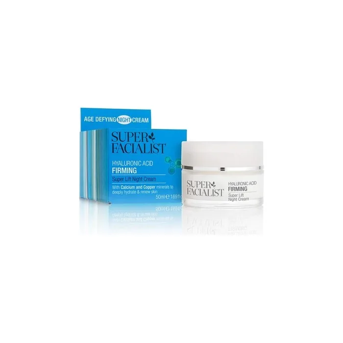 Super Facialist Hyaluronic Acid Super Lift Night Cream 50ml Anti-Aging Cream