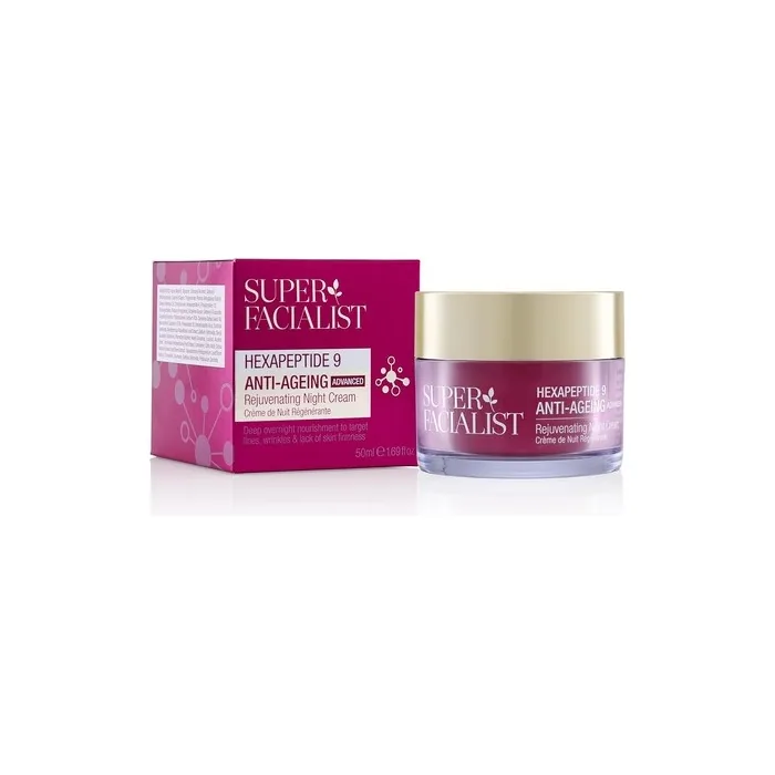 Super Facialist Hexapeptide 9 Anti-Ageing Advanced Night Cream 50ml