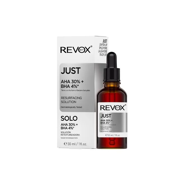 Revox B77 Just AHA 30% + BHA 4% Facial Chemical Peel Serum 30ml