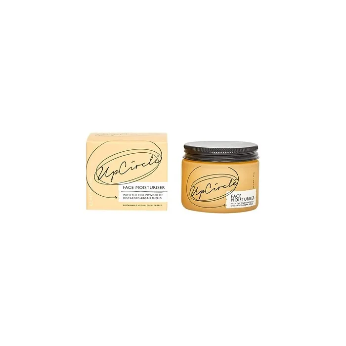 UpCircle Argan Powder Face Care 50ml - Nourishing Day/Night Cream - Natural, Vegan and Cruelty-Free