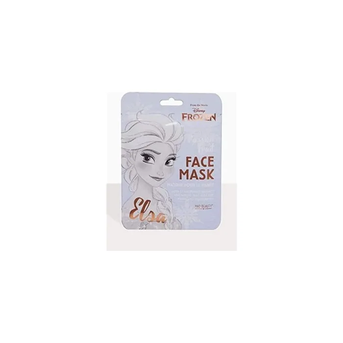 MAD Beauty Disney Frozen Elsa Face Mask - Moisturizing and Refreshing Sheet Mask for Nourished Skin and a Beautiful Complexion