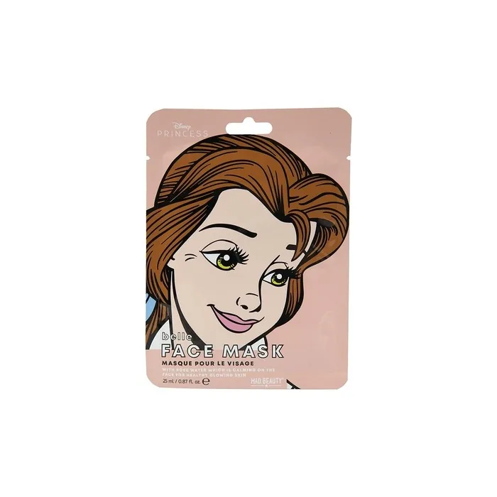 MAD Beauty Disney Belle Moisturizing and Soothing Sheet Mask 30g