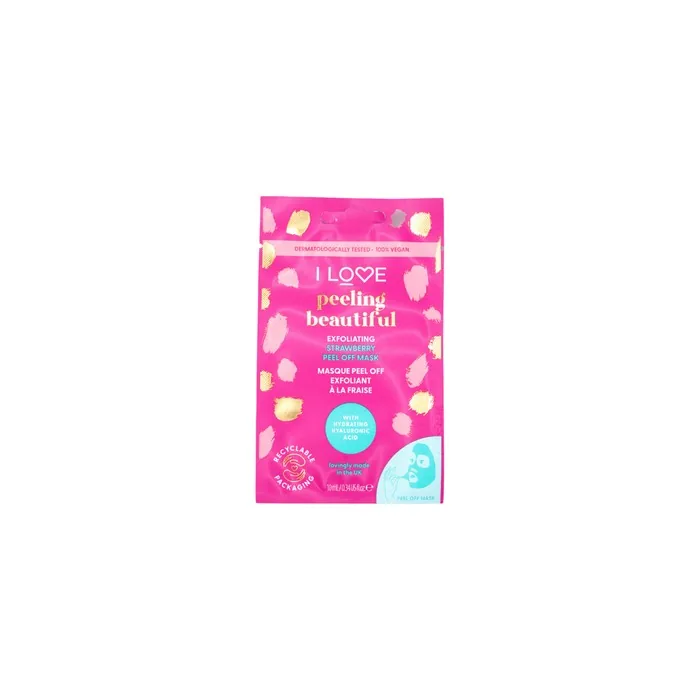I Love Beautiful Peeling Peeling Sheet Mask For Face 10 Ml