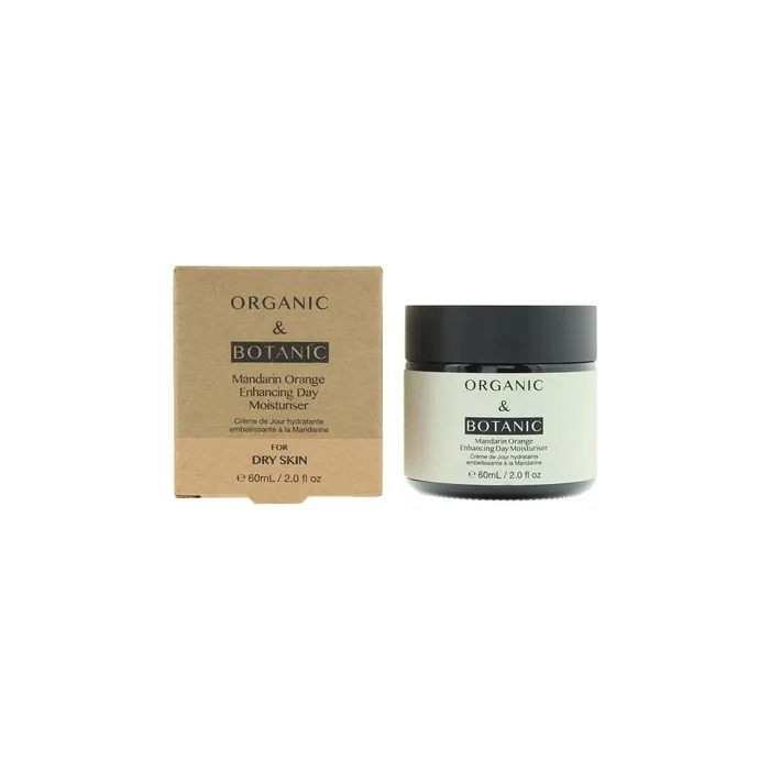 Organic Botanic Mandarin Orange Enhancing Day Moisturiser 60ml For Women