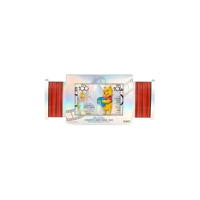 Mad Beauty Duo Winnie The Pooh And Tinkerbell Face Mask