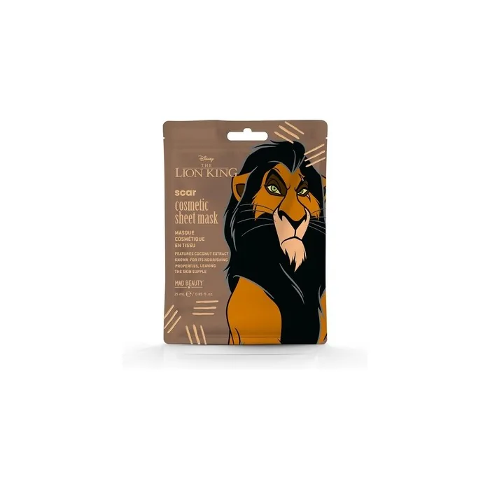 MAD BEAUTY Lion King Sheet Mask Scar