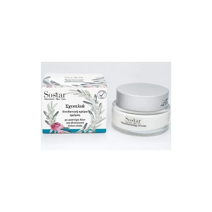 Sostar Skinolia Moisturizing Day Cream With Chios Mastiha And Virgin Olive Oil 50ml