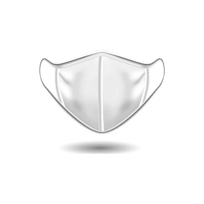 Power Health Fabric Mask For Multiple Uses White 1 Piece