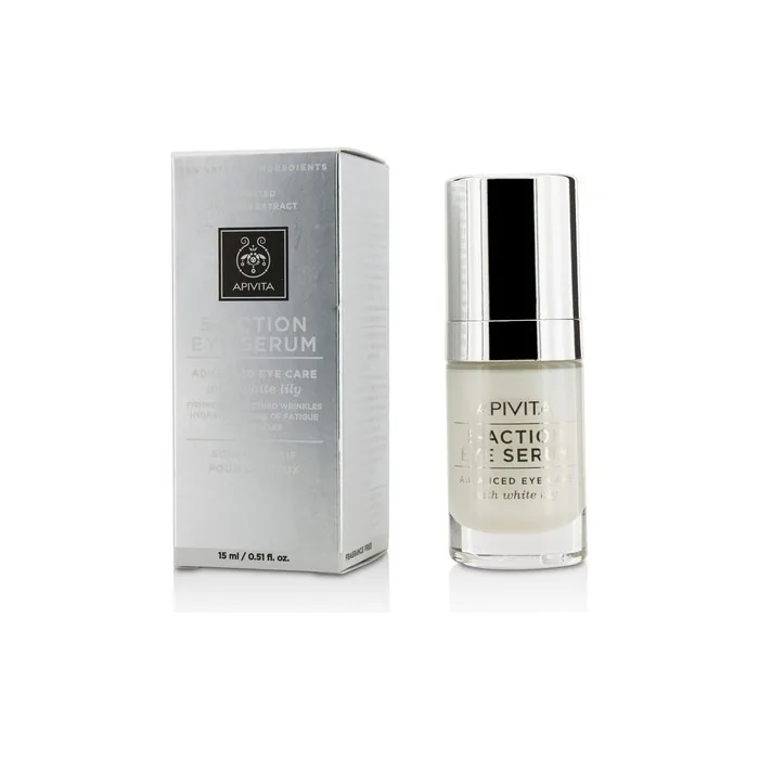 Apivita Smooths Wrinkles Reduces Dark Circles and Signs of Fatigue Firms Hydrates