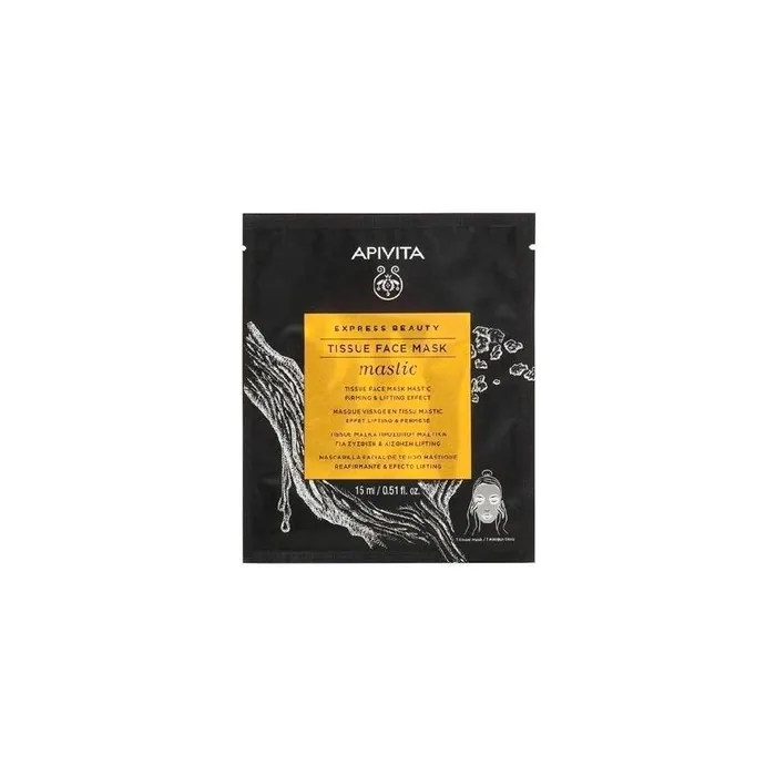 Apivita Express Beauty Tissue Mask With Mastic 15ml