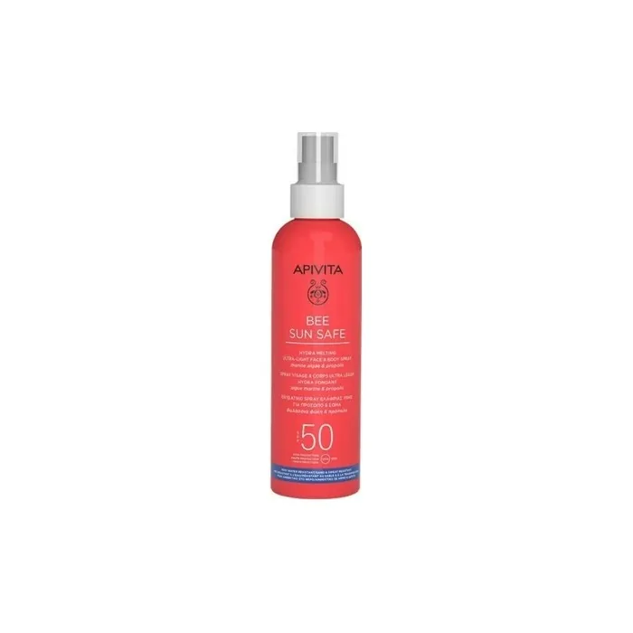 Apivita Apivita Bee Sun Safe Hydra Melting Ultralight Face & Body Spray Spf50 200ml