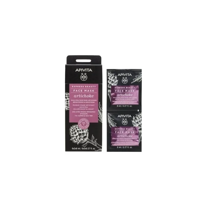 Apivita Express Beauty AHA & PHA Face Mask with Artichoke 8ml