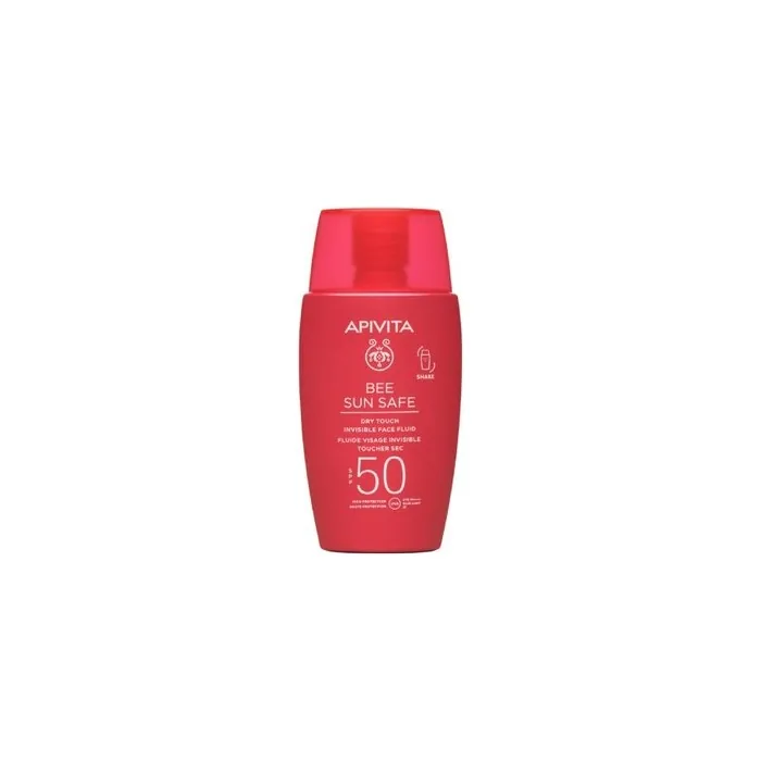 Apivita Bee Sun Safe Dry Touch Invisible Face Fluid Spf50 50ml