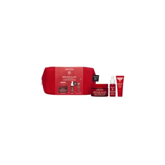 Apivita Beevine Elixir Light Lift and Firmness Cream 4-Piece Set