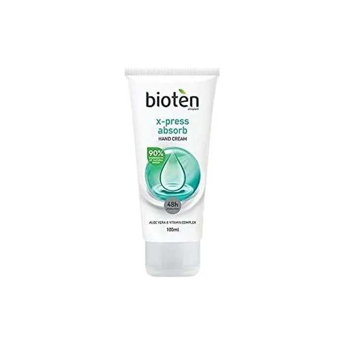 Bioten X-Press Absorb Hand Cream with Aloe Vera and Vitamin Complex 100ml