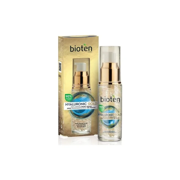 Bioten Hyaluronic Gold Replumping Pearl Serum