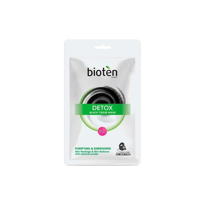 Bioten Detox Black Tissue Mask 20ml