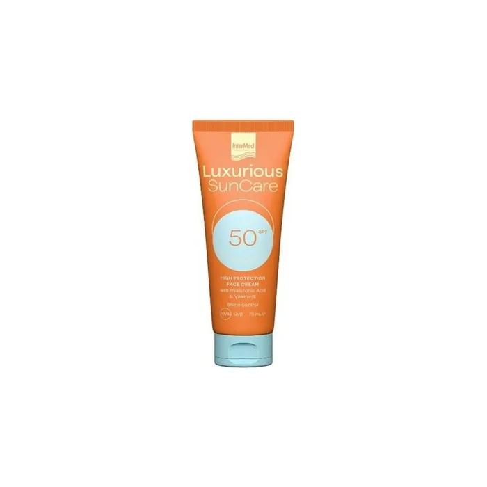 Luxurious Intermed Luxurious Suncare Sunscreen Face Cream Spf50, 75ml