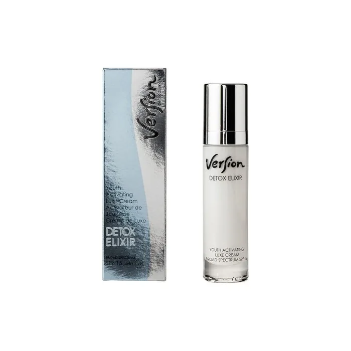 Version Detox Elixir Cream Spf15 Antiwrinkle Face Cream With Antioxidant Action 50ml