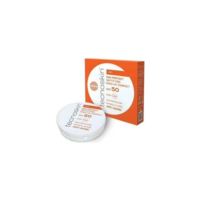 Tecnoskin Sun Protect Sunscreen Powder Spf50 Medium 10g