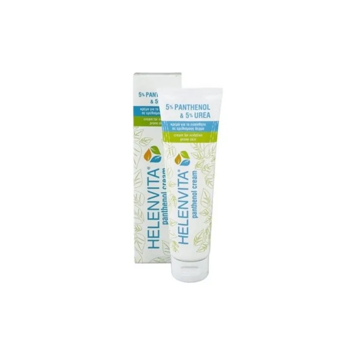 Helenvita Panthenol Cream for Sensitive Skin with Panthenol, Urea, Allantoin 50ml