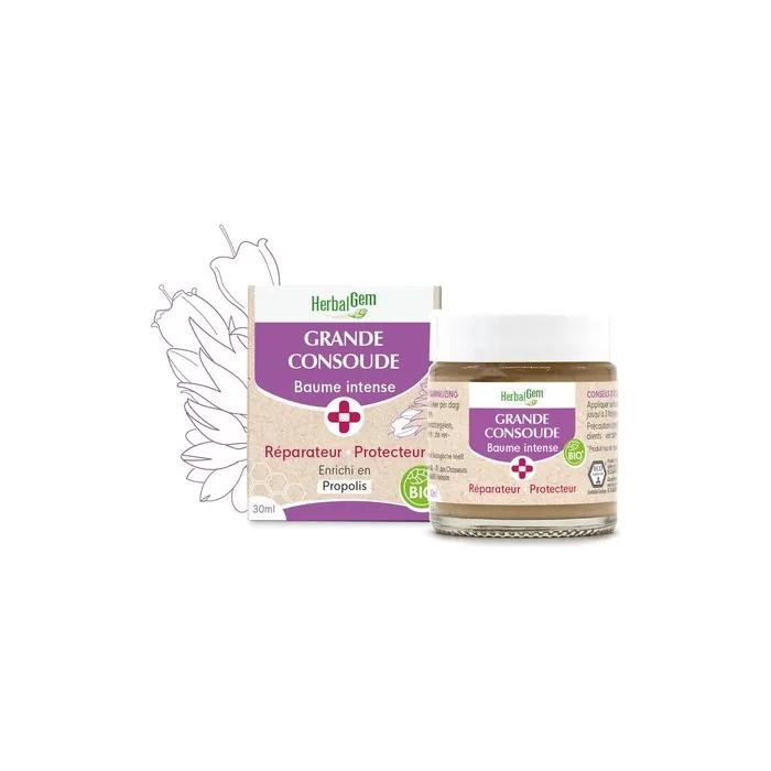Herbalgem Grande Comfrey Organic Intense Balm 30ml