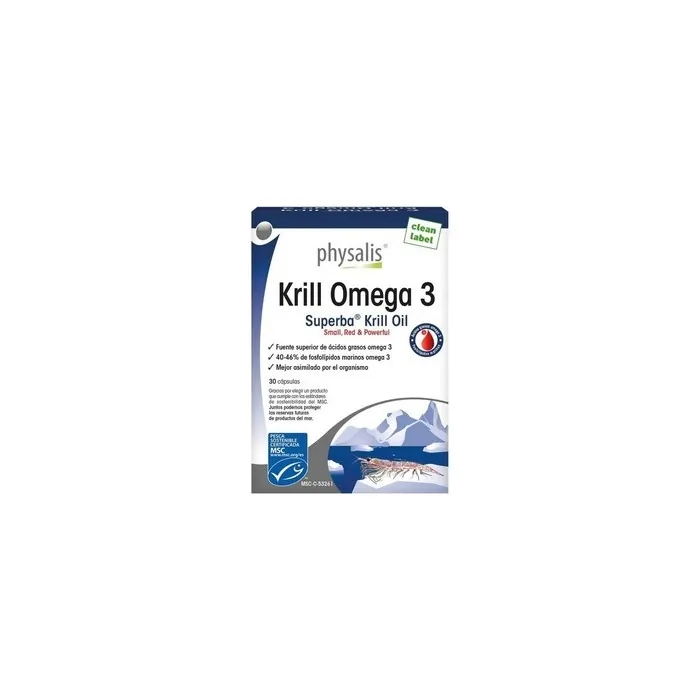 Physalis Krill Omega 3 - 30 Pearls