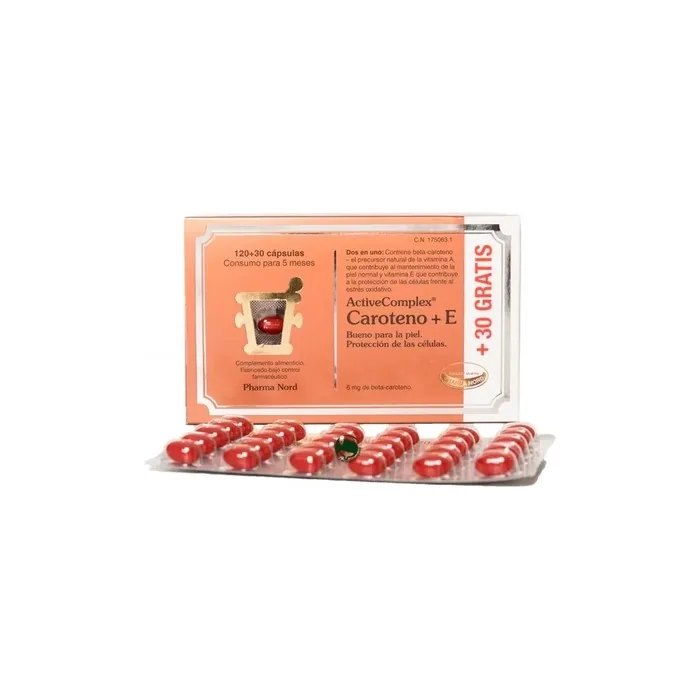 Pharma Nord Pharma Nord Active Complex Caroteno+ E 120+30 Capsules