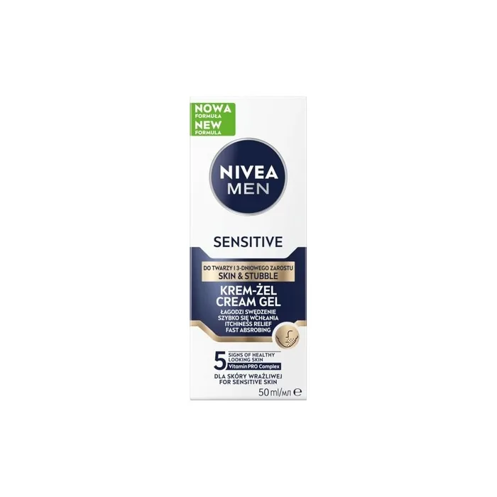 Nivea Men Sensitive Face Cream Gel 50ml