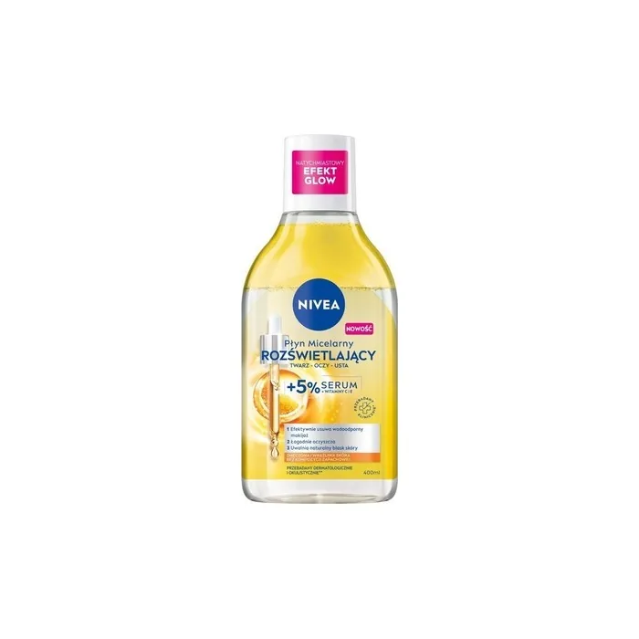 Nivea Micellar Cleansing Water For Sensitive And Tired Skin Illuminating 400ml