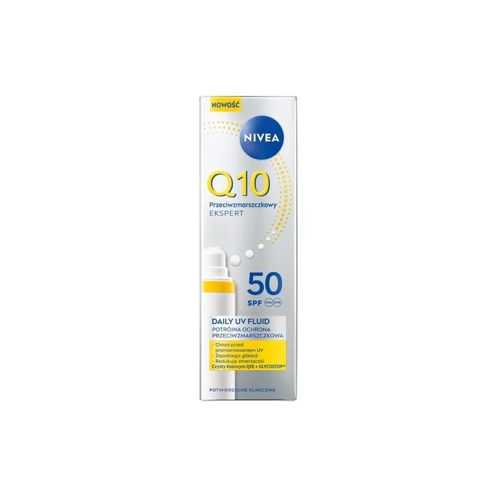 Nivea Q10 Daily Uv Fluid Antiwrinkle Face Spf 50 40ml
