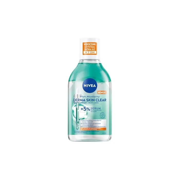 Nivea Derma Skin Clear Micellar Water With 5% Serum 400ml