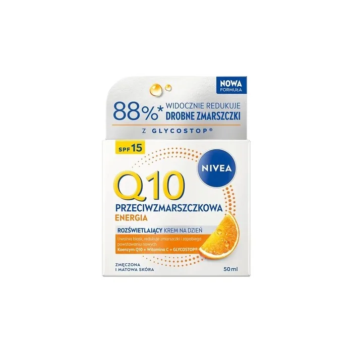 Nivea Q10 Plus Energizing Antiwrinkle Day Cream Spf15 50ml